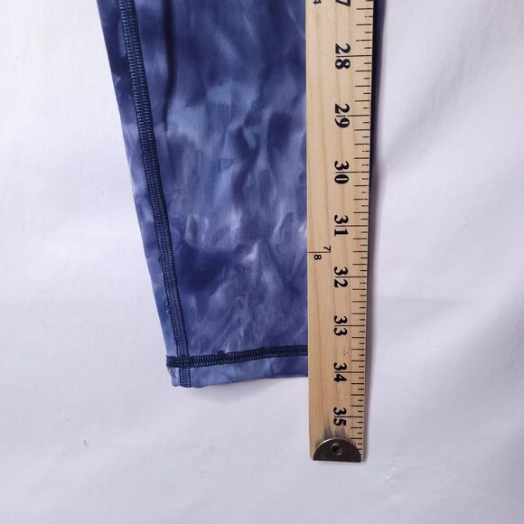 Gymshark Elevate Leggings Small Lakeside Blue Spray Dye - Picture 6 of 9